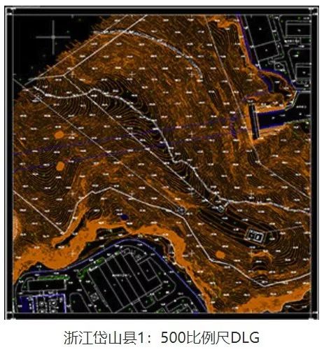 浙江岱山縣數(shù)字線(xiàn)劃圖DLG制作.jpg